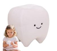 Almohada de dientes - Peluche de dientes suaves y lindos, adorable de dibujos animados, peluche para abrazar, compañero de cojín cómodo | Para bebés niñas niños, adolescentes, use