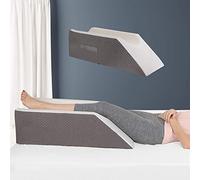 Almohada de elevación de piernas K&lbs | Post cirugía | Elegante Funda Jacquard | Almohada de Apoyo de Rodilla para Lesiones después de la cirugía (Pierna Individual)