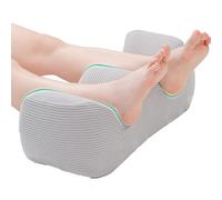 Almohada de elevación de pies | Almohada de elevación de pies | Almohada de cuña de cama para rodilla, almohada contorneada para reposar piernas, cojín de elevación de rodilla de apoyo