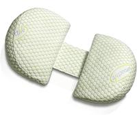 Almohada de embarazo para mujeres embarazadas, almohada suave para el embarazo, soporte para espalda, caderas, piernas, almohada de maternidad con funda de almohada desmontable y ajustable