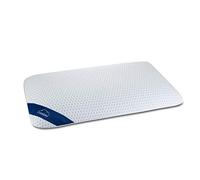 Almohada de espuma Genius eazzzy 40x80cm altura,10cm-apoyo para el cuello con 2 niveles de durez espuma de gel refrescante-para dormir de lado, boca arriba y abajo contra el dolor de cuello,poliéster