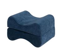 Almohada de espuma para piernas para personas que duermen de lado con ajustable para aliviar la presión de las rodillas y las articulaciones, cómodo espaciador de piernas
