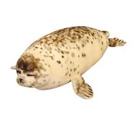 Almohada De Foca - Almohada De Felpa De Foca Regordita | Almohada De Foca Chubby Blob | Juguete De Animal De Peluche De Algodón Relleno | Suave Blob Animal Seal Lanzar Almohada Abrazo Faja De Peluche
