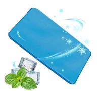 Almohada de hielo refrescante, alfombrilla de gel portátil, almohadilla de | Con tecnología Active Chill, cojín de enfriamiento reutilizable, comodidad sin sudor, regulación térmica instantánea para