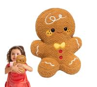 Almohada de jengibre | Almohadas lumbares de felpa, almohada de peluche suave, lindas almohadas de muñeca para decoración del hogar, sofá cama decorativa