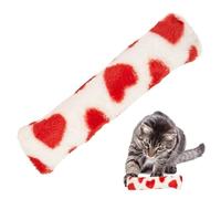 Almohada de juguete de gato, almohadas de hierba gatera para gatos - Juguetes interactivos de gato de felpa de estilo amor,Juego estimulante, juego de ejercicios de gatito interior, enriquecimiento de