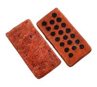 Almohada de ladrillo de espuma, ladrillo sintético realista con tacto suave y agradable para la piel e impresión clara para decoración del hogar, bromas y accesorios de broma, juguetes juegos.-