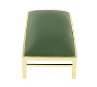 almohada de las uñas, Nail Arm Rest Manicure Hand Pillow PU Metal Multicolor(Dark Green)