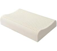 Almohada de látex Espuma viscoelástica 100% Natural, Almohada Cervical, Adecuada for Personas Que Duermen Lado y Boca Abajo(60x40x10/12cm)