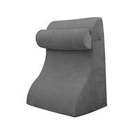 Almohada de lectura de cuña Almohada de espuma viscoelástica Cojín de respaldo para cabecero, cojín de cintura de posicionamiento de cama, cojín de respaldo de sofá sofá almohada de soporte de espalda