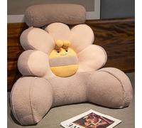 Almohada de lectura de dibujos animados para sentarse en la cama para adultos, cojín de respaldo de terciopelo de cristal Kawaii, soporte lumbar, multiusos, cabecero de cama, para leer, relajarse, ver