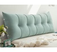 Almohada de lectura Suave, Sofá Cojines de Lectura，120/60/80/150/200/180cm Cabecera Cojín, Cojín Grande de Pared, Respaldo de Cama Almohada Lumbar para Sala de Esta Sillas Dormitorio(A6,120x55cm/47x21
