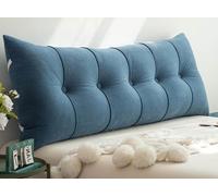Almohada de lectura Suave, Sofá Cojines de Lectura，120/60/80/150/200/180cm Cabecera Cojín, Cojín Grande de Pared, Respaldo de Cama Almohada Lumbar para Sala de Esta Sillas Dormitorio(A8,100x55cm/39x21