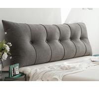 Almohada de lectura Suave, Sofá Cojines de Lectura，120/60/80/150/200/180cm Cabecera Cojín, Cojín Grande de Pared, Respaldo de Cama Almohada Lumbar para Sala de Esta Sillas Dormitorio(A2,150x55cm/59x21