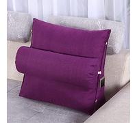 Almohada de lectura triangular con soporte para el cuello, respaldo ergonómico para mayor comodidad durante la oficina o la televisión