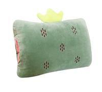 Almohada de mano de invierno, calentador de manos, siesta, débil héroe, clase 1, almohada de brazo, no eléctrica, esencial de viaje (dorado)