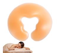 Almohada de masaje Almohada de spa Almohada de masaje de silicona en forma de U Almohada de gel para boca abajo Suave y cómoda Cunas seguras para el rostro con base dura