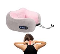 Almohada de masaje Cervical - 3 niveles eléctrica ergonómica silenciosa soporte con calor | Almohada de apoyo cervical | TV, pausa, sofá, cama, sillón reclinable, oficina, coche, silla