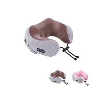 Almohada de Masaje Cuello para Alivio de Dolor Cervical. Masajeador Cervical Eléctrico Recargable por USB. Almohada de Masaje en Forma de U para la casa, oficina, viajes.