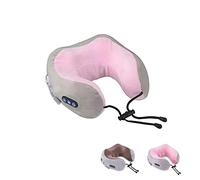 Almohada de Masaje Cuello para Alivio de Dolor Cervical. Masajeador Cervical Eléctrico Recargable por USB. Almohada de Masaje en Forma de U para la casa, oficina, viajes.