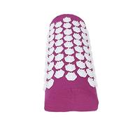 Almohada de Masaje de Columna Vertebral, Resiliencia de Acupuntura, Cojines de Relajación Muscular, Transpirabilidad para Interiores (Púrpura)