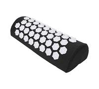 Almohada de Masaje de Columna Vertebral, Resiliencia de Acupuntura, Cojines de Relajación Muscular, Transpirabilidad para Interiores (Negro)