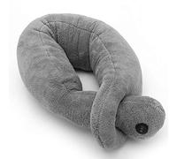 Almohada de masaje eléctrica para el cuello, Almohada de masaje móvil, Masaje de amasamiento por vibración Almohada relajante cervical, Alivio del dolor muscular - Oficina, hogar y automóvil