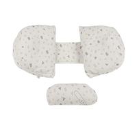 Almohada de Maternidad, Almohada de Apoyo de Cintura Ergonómica Extraíble en Forma de U para Embarazo, Almohada de Cuña para Mujeres (GRAY)