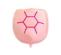 Almohada de Muñeca con Forma de Tortuga, Juguete de Peluche Divertido y Portátil, Saco de Dormir , Sofá Perezoso, Rosa