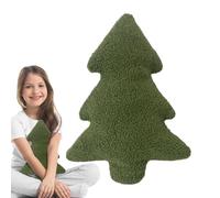 Almohada de Navidad genérica - Almohada de árbol de Navidad | Cute Christmas Stuffed Tree Pillow | Cute Throw Pillows Bedding Decorations for Bedroom Living Home Decor Bedside Sofa Cushion