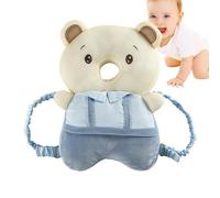 Almohada de otoño - Protector de cabeza en forma de animal, diseño reductor de felpa, tela de flujo de aire para la piel, ajuste flexible | Amortiguación protectora para aprender a gatear y caminar