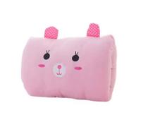 Almohada de peluche de invierno con dibujos animados para niños, calentador de manos, almohada para brazos de clase 1, artículos de viaje para la