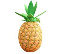 Almohada de piña, felpa de piña | Peluche realista de fruta de de 18,9 pulgadas,Favores de fiesta del accesorio de la foto, almohada acogedora suave decorativa de la muñeca rellena para el sofá c