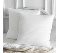 Almohada de Plumón 80x80 Almohada Plumas 80x80 cm Almohada para Dormir de Hotel de 3 Cámaras, Funda 100% Algodón y Relleno de Pluma, Certificado Ökotex (1600 g, 1 Unidad)