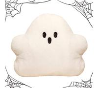 Almohada de plush genérica - Cute Halloween Ghost Cushion | Soft Milk