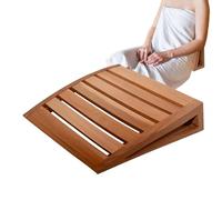 Almohada de sauna de madera para reposacabezas, transpirable, multifuncional, para descansar relajante, apoyo cómodo con diseño ergonómico, reposacabezas de sauna para el hogar, sala comercial, 38 x