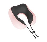 Almohada de Senderismo Rebel - Espuma viscoelástica de Viaje para el Cuello Rosa RBA-5003-PK