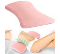 Almohada de Soporte Lumbar para Cama Alivio del Dolor de Espalda: Almohada de Espalda Baja para Dormir - Almohada de Cintura de Espuma Viscoelástica - Almohada de Cuña de Respaldo Refuerzo para