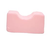 Almohada de talón, mejora la circulación, elevador de talón, amplia aplicación, promueve la recuperación, suave y duradera para piernas (rosa)