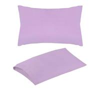 Almohada de Viaje,Mini Cojín,28 x 17 cm,Lavable a Máquina,MiniAlmohada para Viajes,Cojín Cervical Hinchable en Tamaño Pequeño para Mujer,Minialmohadas para Dormir, para Adultos,Viajes (Morado Claro)
