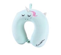 Almohada de viaje para el cuello, bonita almohada de unicornio para el cuello, reposacabezas de viaje, almohada de apoyo para el cuello, almohada para niños y adultos, viajes en coche, avión y tren