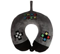 Almohada De Viaje Puckator De Espuma Viscoelástica Para Cuello Gris