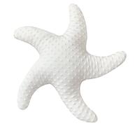 Almohada Decorativa de mármol Imperio de Estrellas de mar Blancas con temática de Playa, Suave Ropa de Cama de océano, decoración Costera para el hogar, Lindo Peluche en Forma de Estrella para sofá