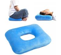 Almohada en forma de rosquilla para aliviar el dolor de coxis y las úlceras por presión. Almohada antiescaras transpirable de 35 x 35