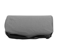 Almohada en Rollo Lumbar de Espuma Viscoelástica, Correa Ajustable, Diseño Multifuncional, Alineación del Cuerpo con Alineación del Cuerpo (GRAY)