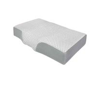 Inphysio® Almohada Antienvejecimiento, Antiarrugas, Almohada Ergonómica Cervical, Almohada de Espuma con Memoria, Almohada para Cervicales Dolorosas, Funda de Doble Cara Refrescante, 65 x 41 x 11 cm