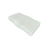 Almohada ergonómica antiarrugas y antiacúfenos ergo extra grande con funda de almohada de seda