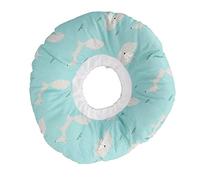 Almohada Ergonómica de 12,6 Pulgadas con Diseño de Animal Suave para Piercing en la Oreja, Almohada para Piercing en la Oreja, Almohada Encantadora para Dormir en el Lado del Hogar (azul y gris)