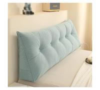 Almohada Ergonómica El Respaldo Ideal For Cama Y Sofá. Cojín Cuña De Algodón PP Transpirable con Bolsillo Lateral For Aliviar La Postura Y La Presión En La Espalda.(Blue,90cm)