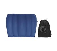 Almohada ergonómica inflable de apoyo lumbar, cojín para silla de oficina, dureza ajustable con material de poliéster TPU transpirable, almohada trasera multifunción para oficina,
